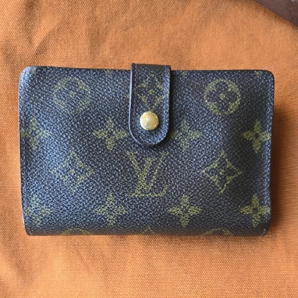 Louis Vuitton Brown Monogram Wallet Compact Design